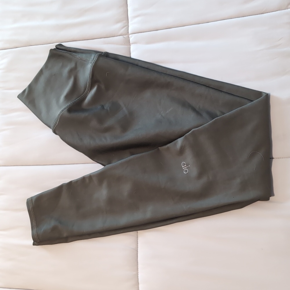 Alo Airlift Hugh waisted Camo Green Pant